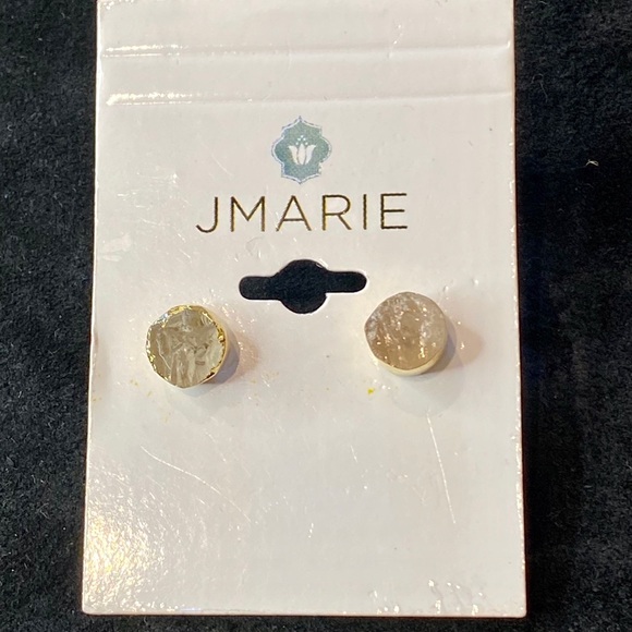 JMARIE Smoky quartz studs - Picture 2 of 10